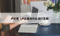 卢比奥（卢比奥为什么没打出来）