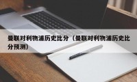 曼联对利物浦历史比分（曼联对利物浦历史比分预测）