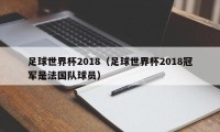 足球世界杯2018（足球世界杯2018冠军是法国队球员）