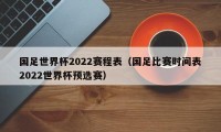 国足世界杯2022赛程表（国足比赛时间表2022世界杯预选赛）