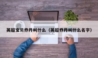 英超宝贝乔丹叫什么（英超乔丹叫什么名字）